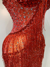 Load image into Gallery viewer, Shine Bright Rhinestone Maxi Dress

