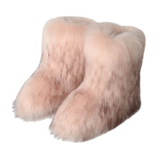 Load image into Gallery viewer, Fluffy Fox Fur Boots
