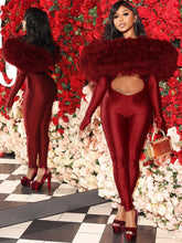 Load image into Gallery viewer, Luna Furry Jumpsuit
