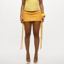 Load image into Gallery viewer, Textured Knit Mini Skirt
