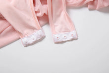 Load image into Gallery viewer, Pink Ruched Maxi Dress
