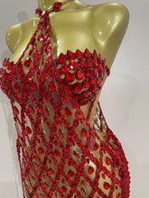 Load image into Gallery viewer, Aliya Sequin Mesh Dress Set
