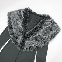 Load image into Gallery viewer, Furry Collar Jumpsuit
