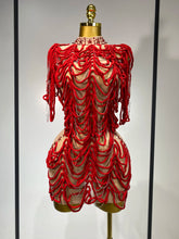 Load image into Gallery viewer, Venia Rhinestone Dress
