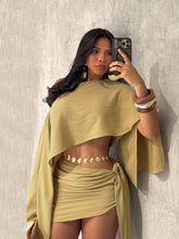 Load image into Gallery viewer, Knot Ribbon Skirt Set
