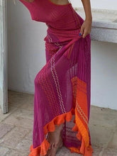 Load image into Gallery viewer, Greece Crochet Midi Dress
