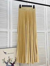Load image into Gallery viewer, Elegant Pleated Maxi Skirt
