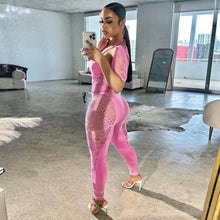Load image into Gallery viewer, Tania Mesh Jumpsuit
