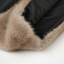 Load image into Gallery viewer, Tie Dye Furry Leather Mini Skirt
