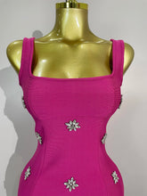 Load image into Gallery viewer, Lori Bandage Ruffle Mini Dress
