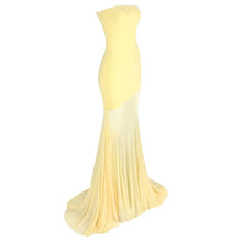 Load image into Gallery viewer, Yellow Silk Maxi Dress
