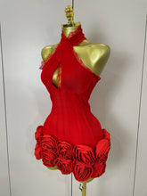 Load image into Gallery viewer, Tatiana Flower Bandage Dress
