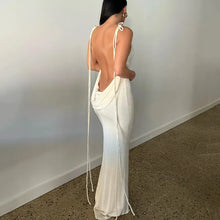 Load image into Gallery viewer, Cancun Backless Maxi Dress
