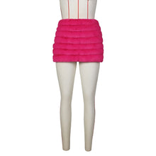Load image into Gallery viewer, Fuzzy Fur Mini Skirt
