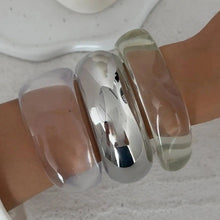 Load image into Gallery viewer, Acrylic Resin Bangle Bracelet
