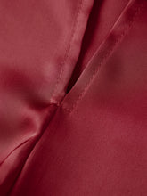 Load image into Gallery viewer, Satin Lace Asymmetrical Hem Top
