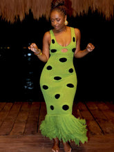 Load image into Gallery viewer, Knit Dot Kassel Maxi Dress
