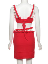 Load image into Gallery viewer, Tulum Crochet Skirt Set

