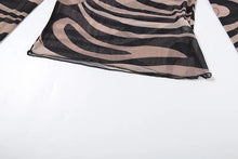 Load image into Gallery viewer, Brina Mesh Ruffles Short Set
