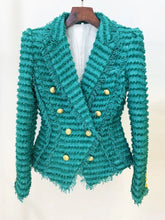 Load image into Gallery viewer, Mary Tweed Blazer Short Set
