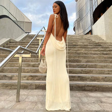 Load image into Gallery viewer, Cancun Backless Maxi Dress
