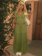 Load image into Gallery viewer, Fateema Maxi Skirt Set
