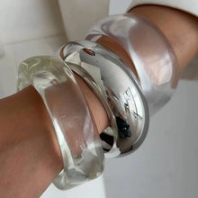 Load image into Gallery viewer, Acrylic Resin Bangle Bracelet
