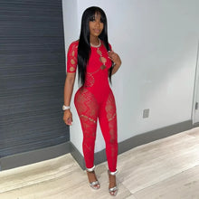 Load image into Gallery viewer, Tania Mesh Jumpsuit

