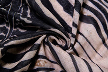 Load image into Gallery viewer, Zebra Print Mesh Jumpsuit

