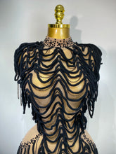 Load image into Gallery viewer, Venia Rhinestone Dress
