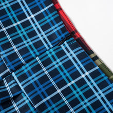 Load image into Gallery viewer, Pleated Contrast Plaid Skirt
