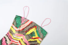 Load image into Gallery viewer, Lola Sequin Mini Dress
