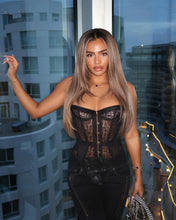 Load image into Gallery viewer, Lace Corset Tube Top
