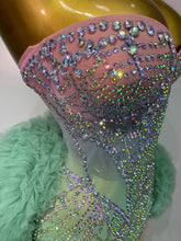 Load image into Gallery viewer, Green Luxe Mesh Dress
