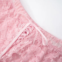Load image into Gallery viewer, Lace Ruffles Bow Pants
