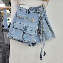 Load image into Gallery viewer, Samantha Denim Skort FancySticated
