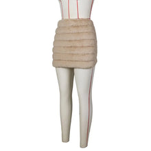 Load image into Gallery viewer, Fuzzy Fur Mini Skirt
