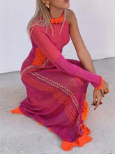 Load image into Gallery viewer, Greece Crochet Midi Dress
