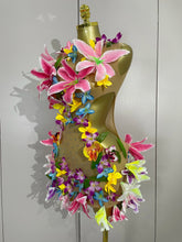 Load image into Gallery viewer, Flowers Mesh Mini Dress
