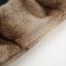Load image into Gallery viewer, Tie Dye Furry Leather Mini Skirt
