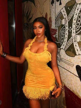 Load image into Gallery viewer, Kia Tassel Mini Dress
