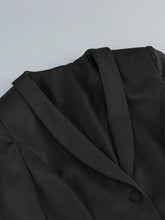 Load image into Gallery viewer, Lynn Pleated Blazer Dress
