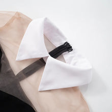 Load image into Gallery viewer, White Collar Mini Dress
