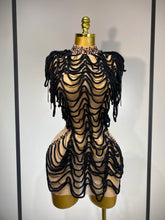 Load image into Gallery viewer, Venia Rhinestone Dress
