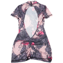 Load image into Gallery viewer, Lorine Mesh Backless Romper
