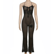 Load image into Gallery viewer, Flower Applique Knit Jumpsuit

