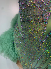 Load image into Gallery viewer, Green Luxe Mesh Dress
