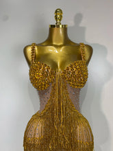 Load image into Gallery viewer, Shine Bright Rhinestone Maxi Dress
