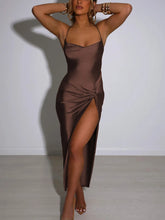 Load image into Gallery viewer, Julissa Satin Maxi Dress
