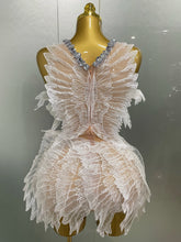 Load image into Gallery viewer, Angel Wings Mini Dress
